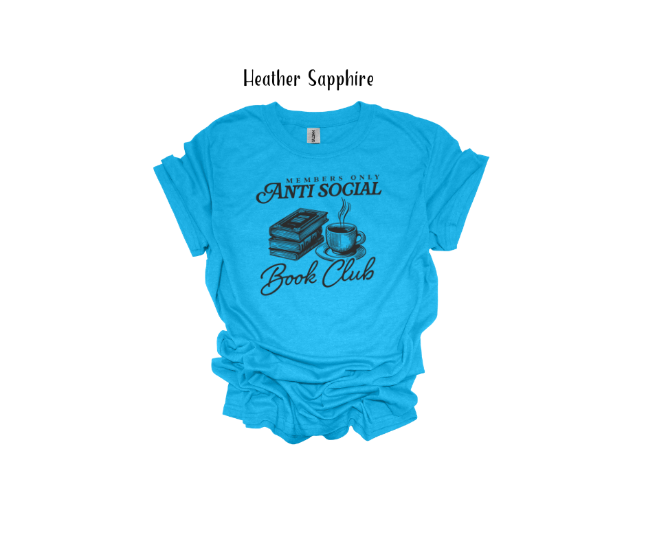 Anti-Social Book Club Tee