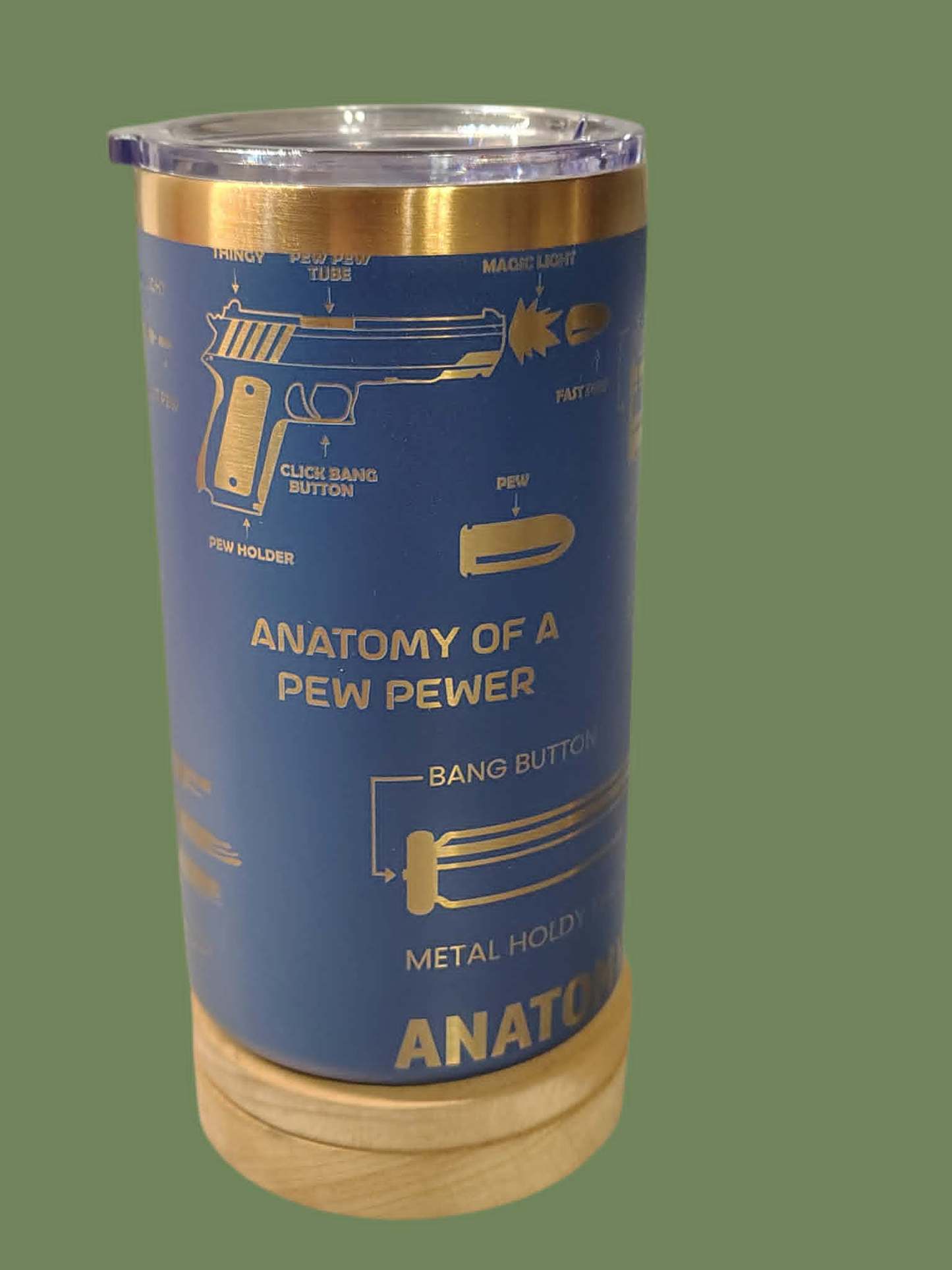 Anatomy Pew Pew 20 oz Handle