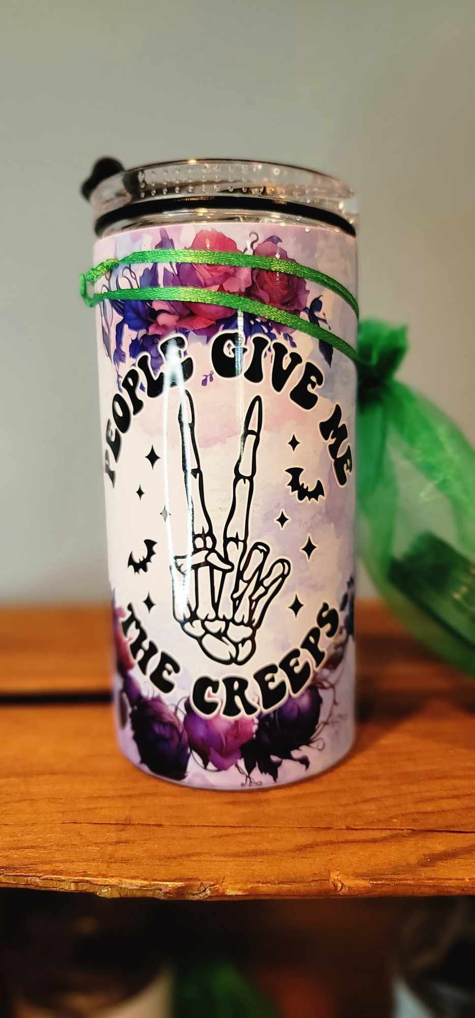 4 in 1 can cooler -skull