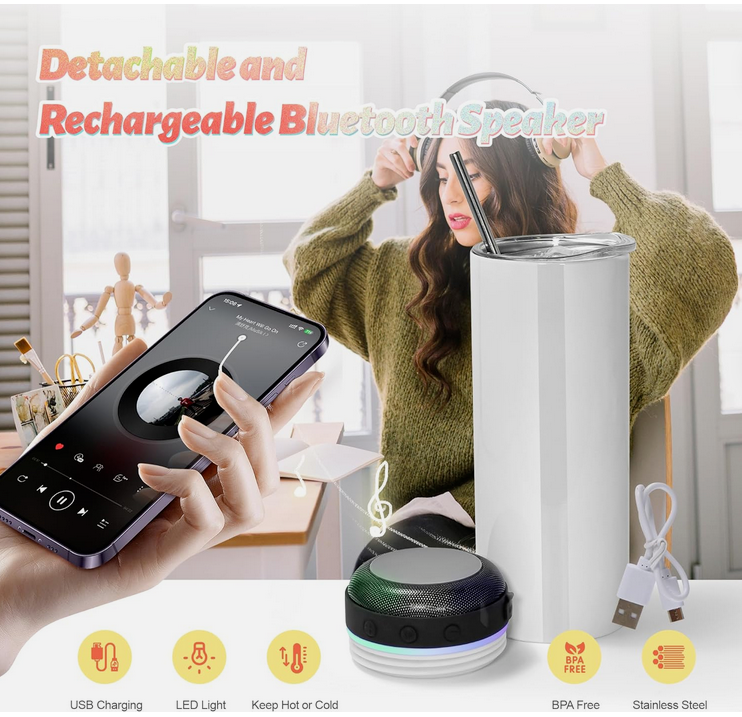 4 in 1 can cooler -Concert tickets w/Speaker