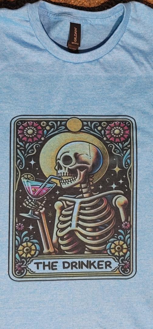 Tarot shirt - The Drinker short sleeve