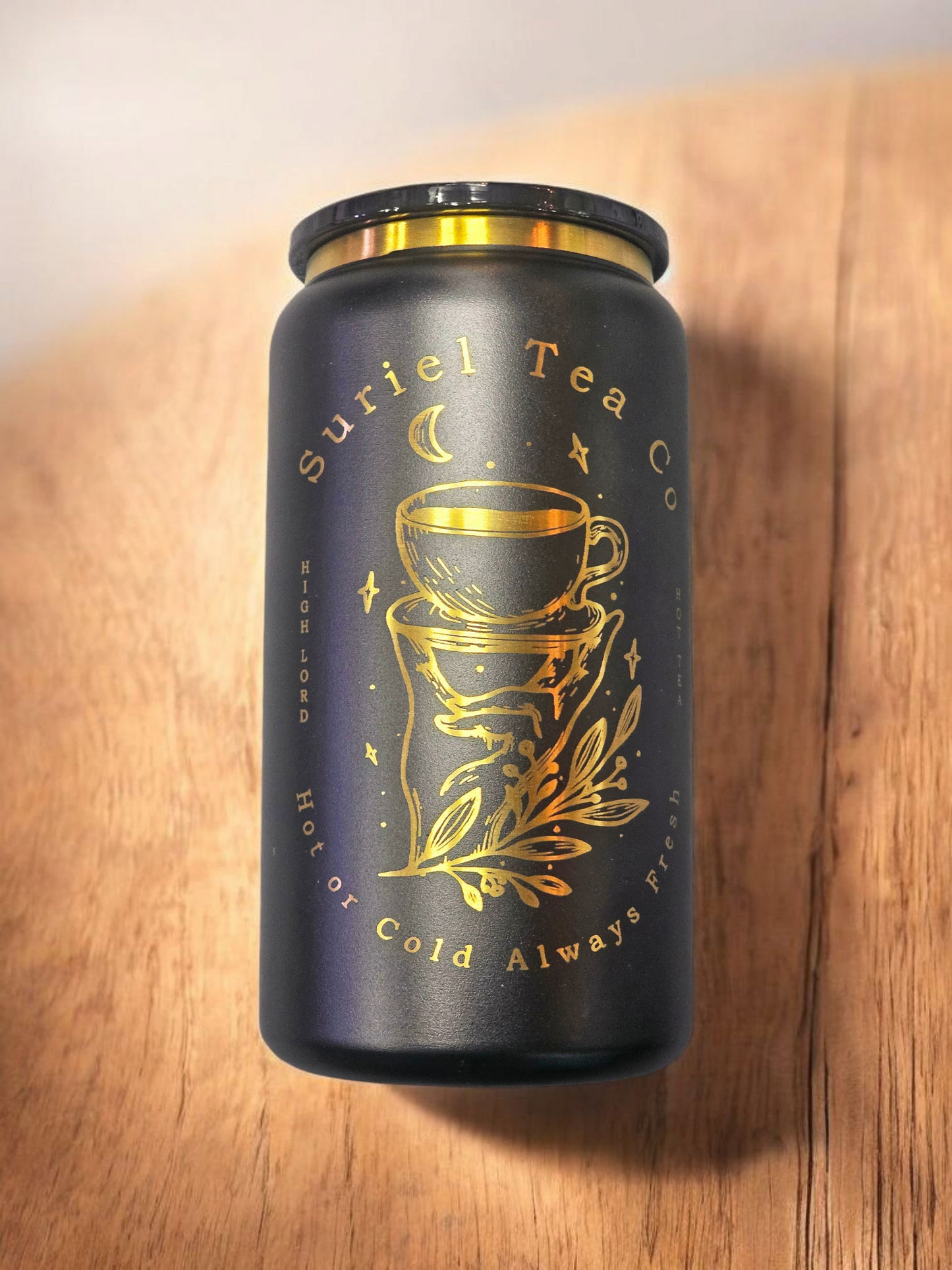 Suriel Tea Co Metal Tumbler