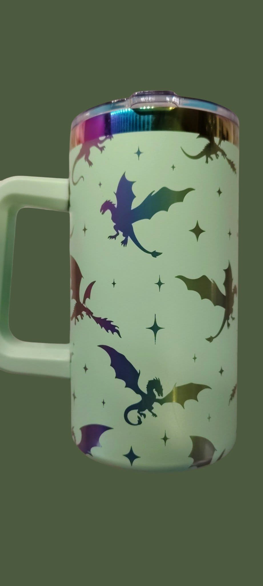 Dragons 20 oz Handle