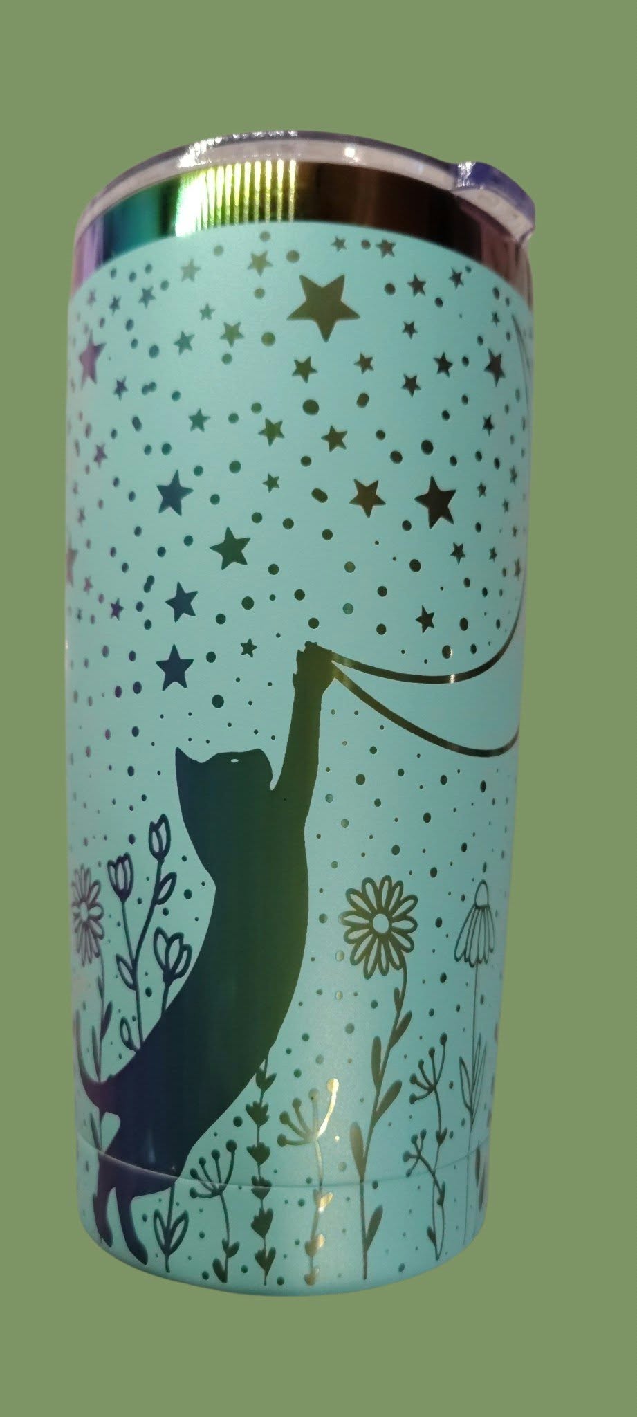 Cat Moon  20 oz Tapered