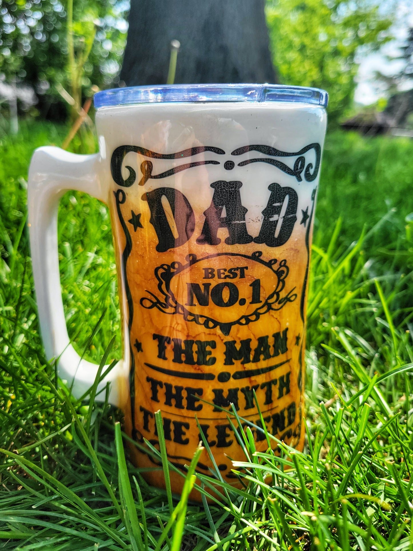 The Man, The Myth, The Legend Dads Cup