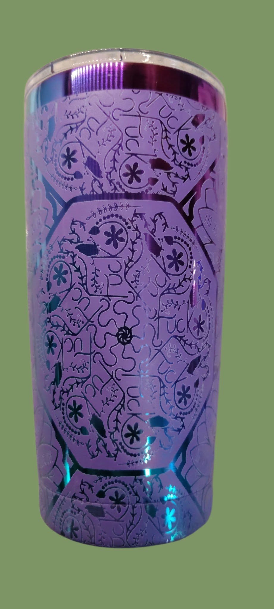 Fuck Mandala 20 oz Tapered