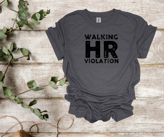 Walking HR Tee