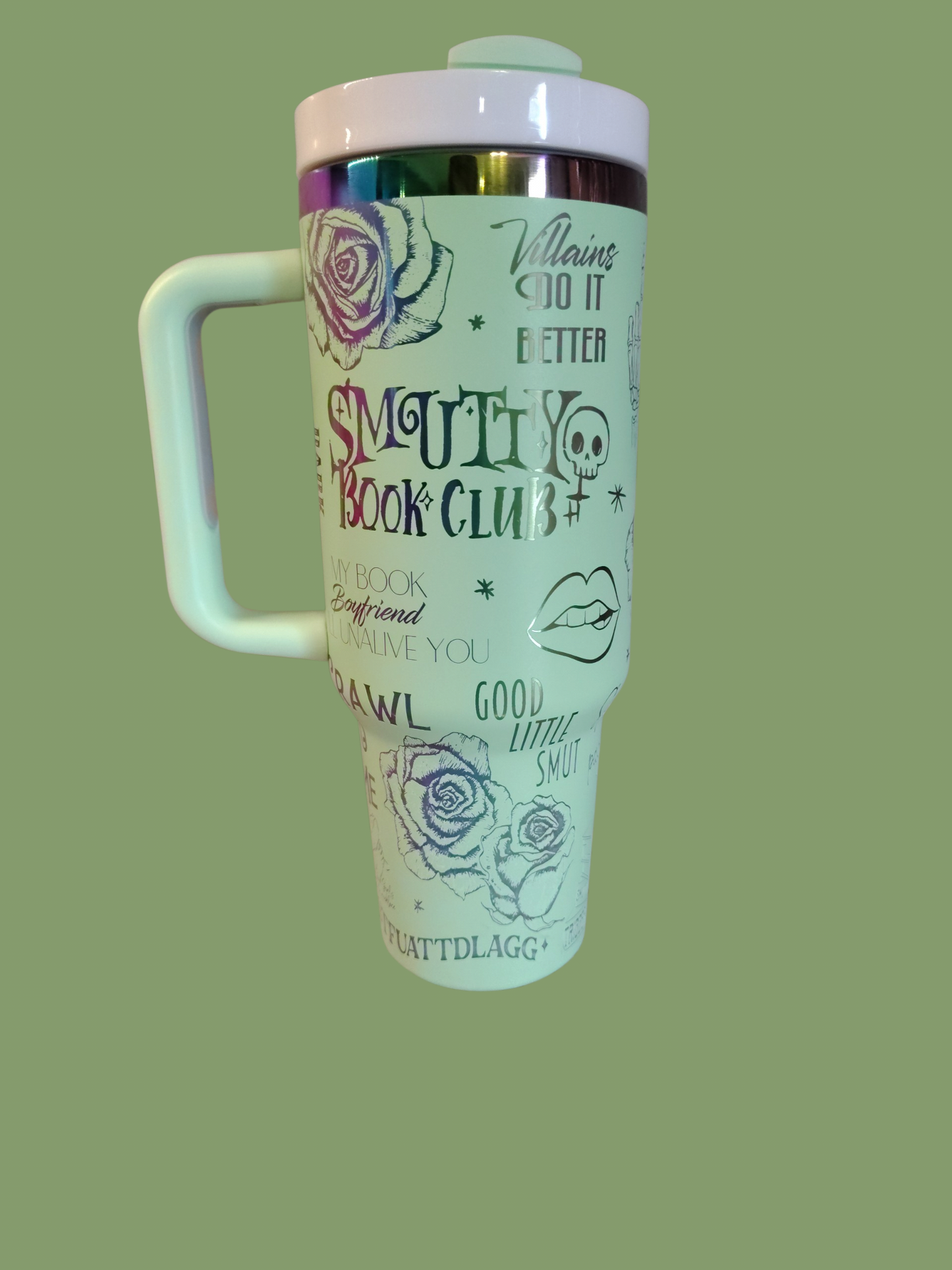Smutty Book Club engraved
