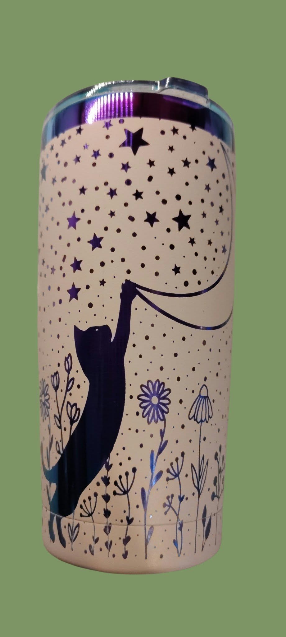 Cat Moon  20 oz Tapered
