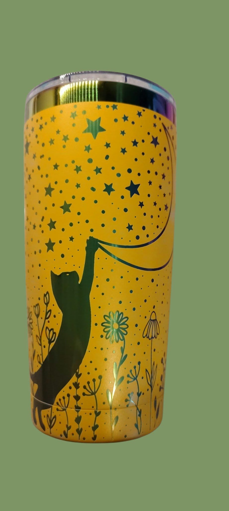 Cat Moon  20 oz Tapered