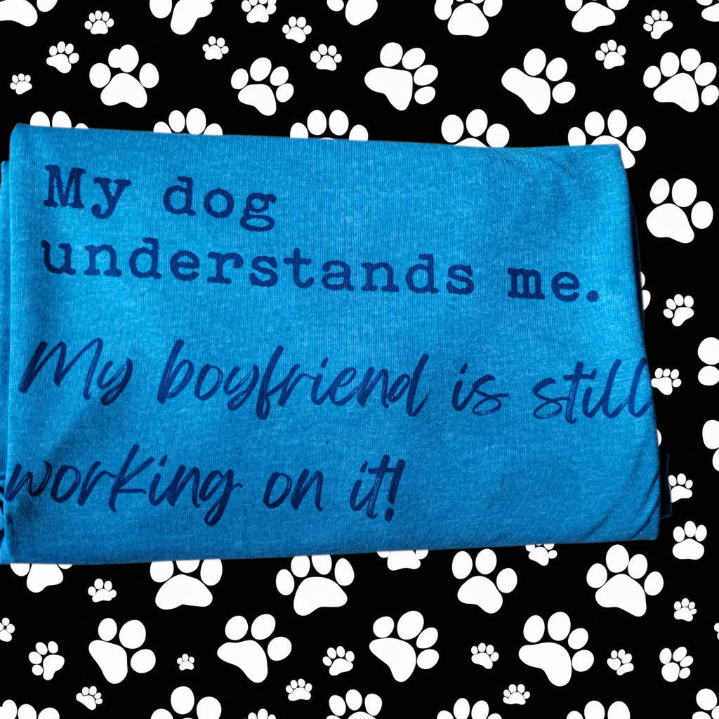 My dog understands Tee