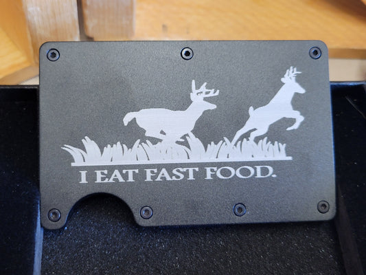 I Eat Fast Food Wallet