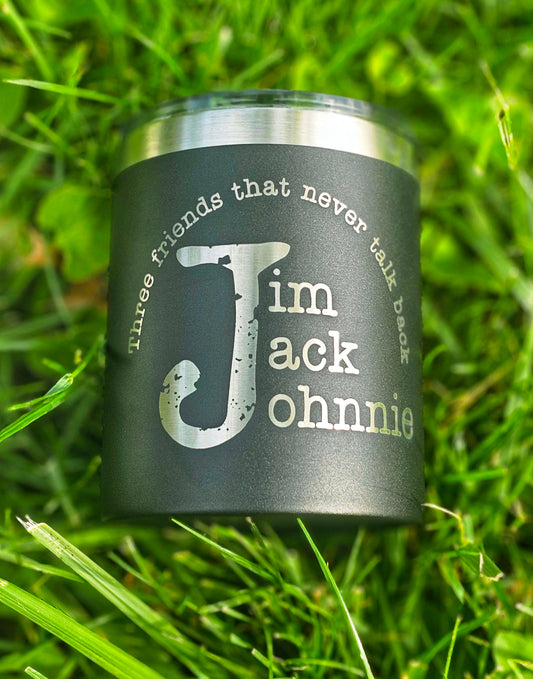 Lowball Tumbler - Three Friends