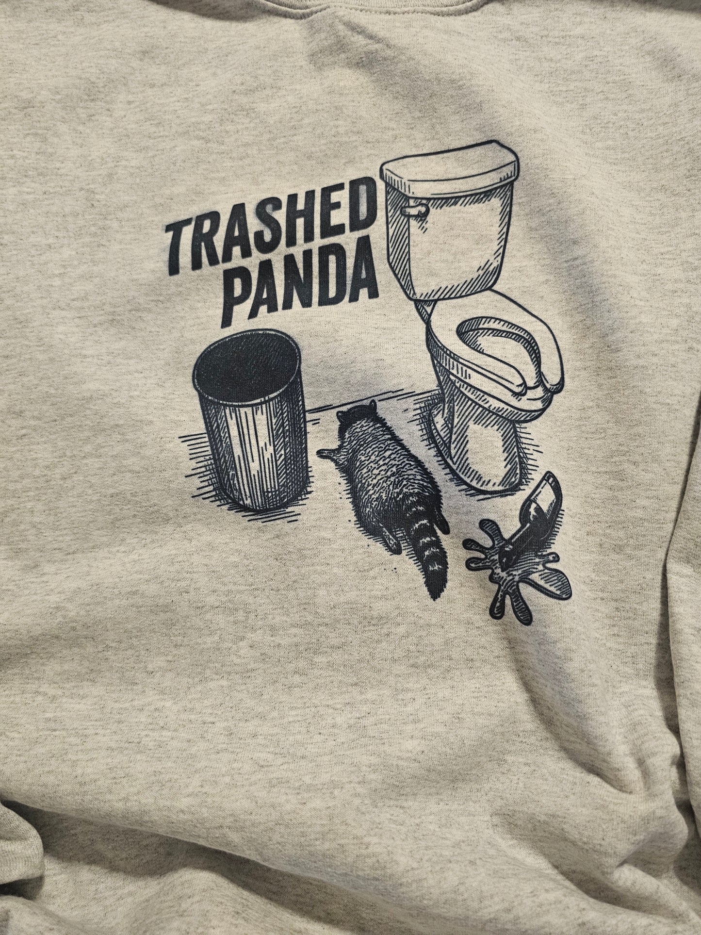 Trashed Raccoon