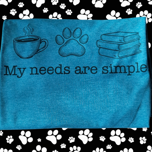 My needs simple tee