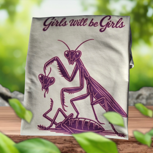 Praying Mantis Girls Tee