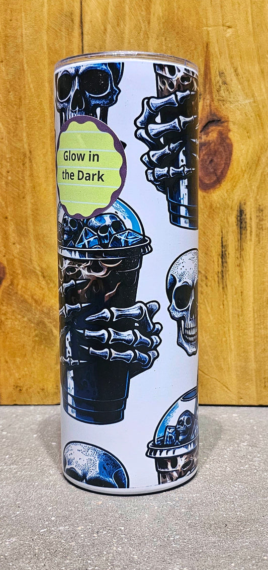 Skeleton w/coffee glow 20 oz