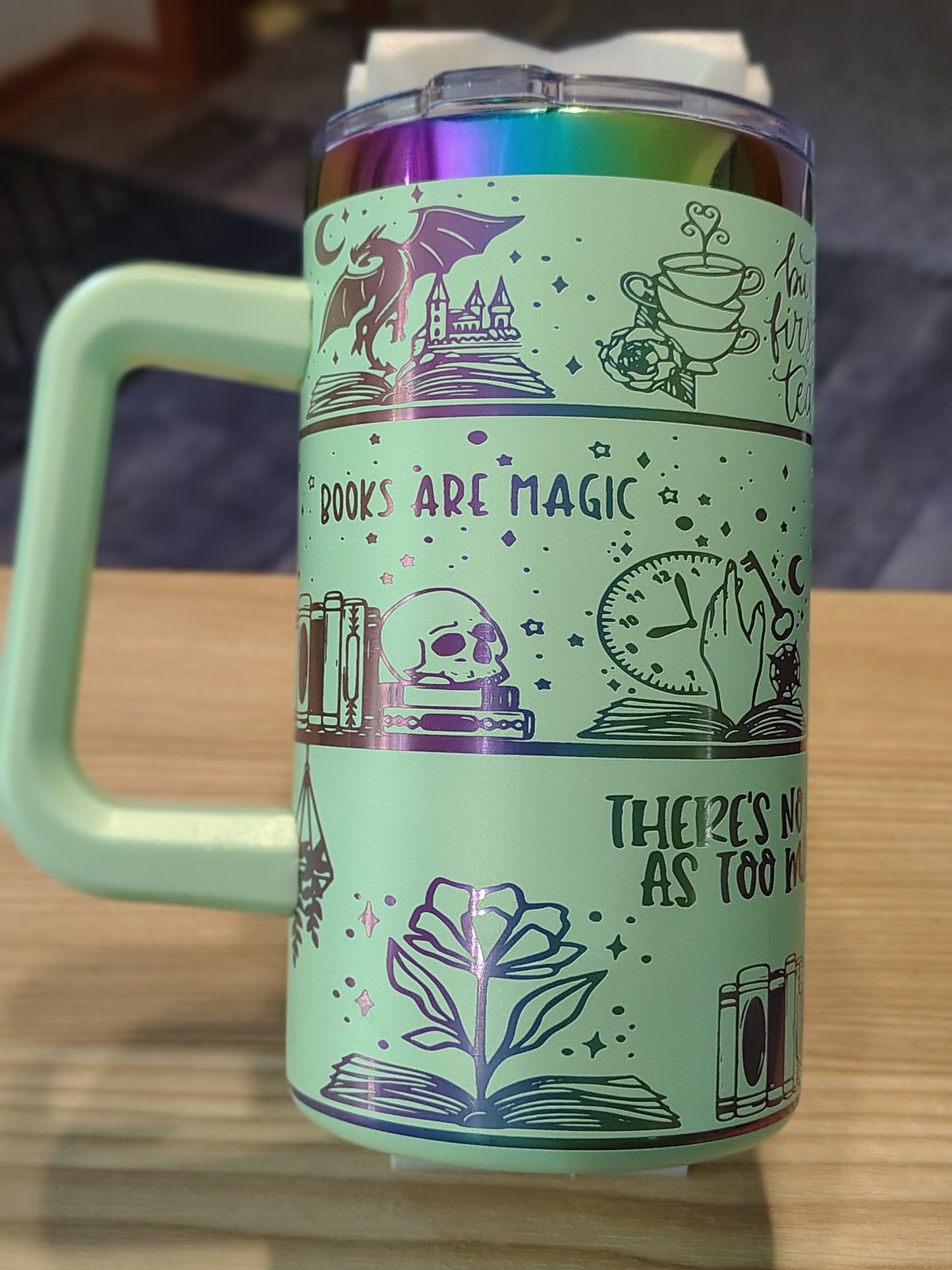 Books are Magic 20 oz Handle