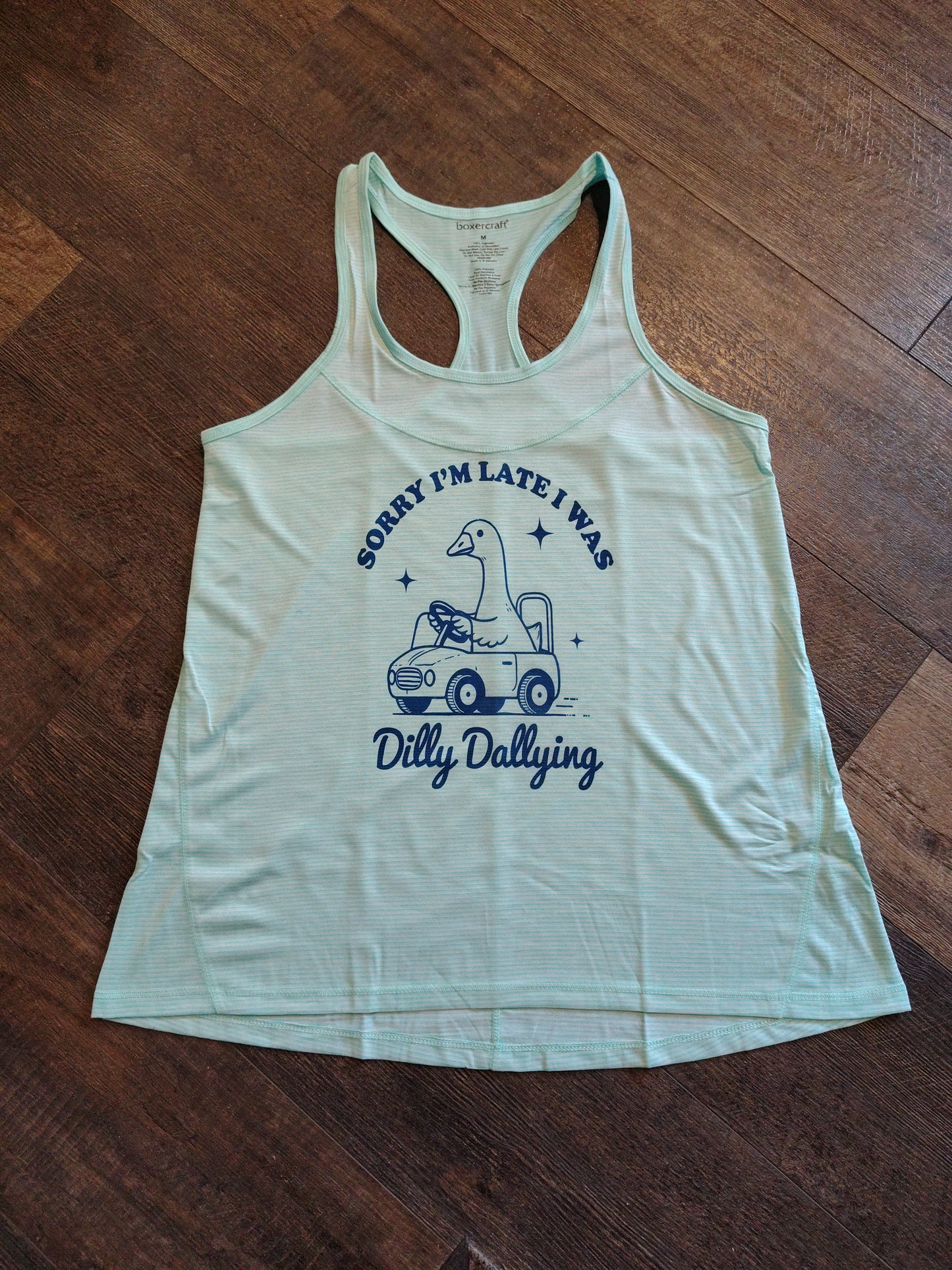 Dilly Dally Goose tank