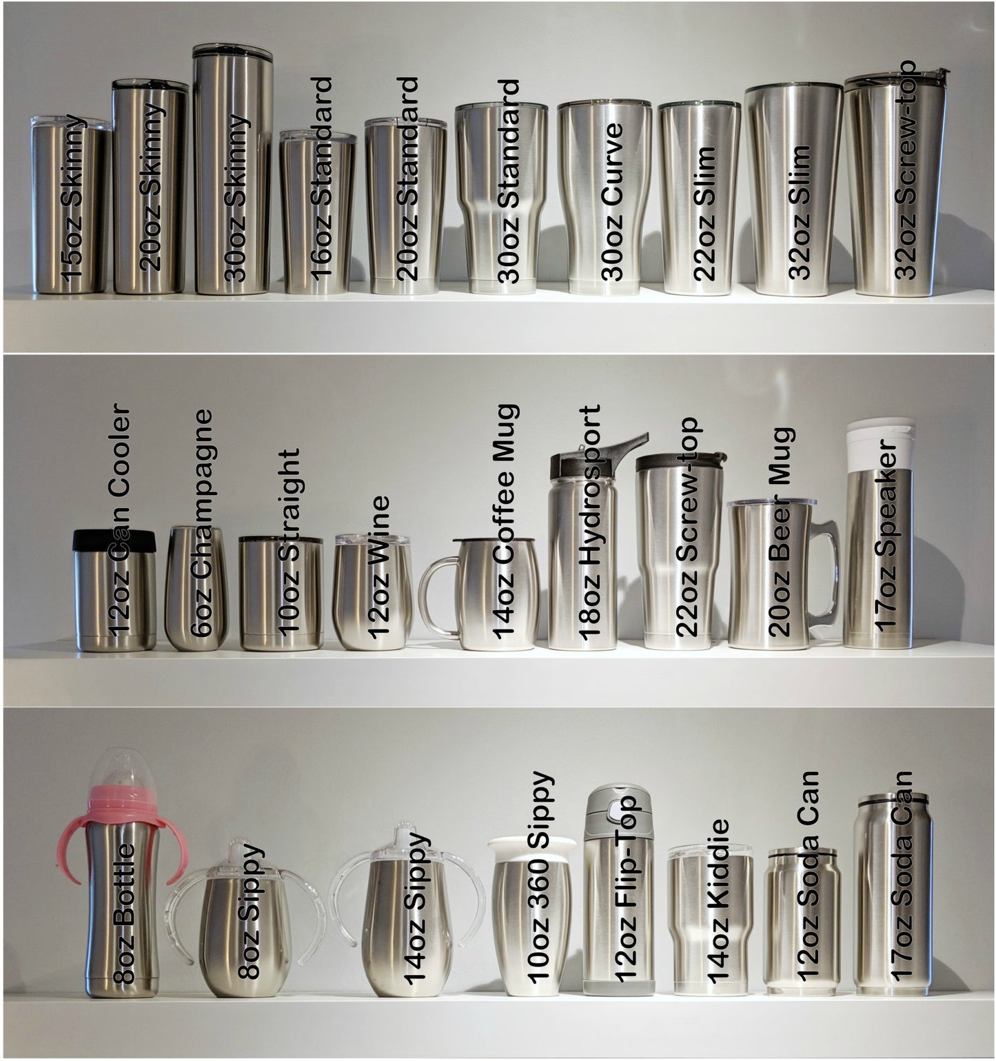 Custom Tumbler - Epoxy/Glitter